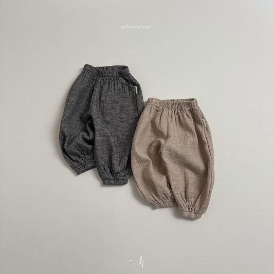 【韓国直送便】harry dongle pants / 2color / 80-110 / atomeme 2024fw / ko240