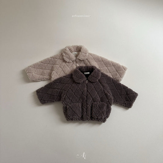 【韓国直送便】joy dumble zip-up / 2color / 80-110 / atomeme 2024fw / ko242