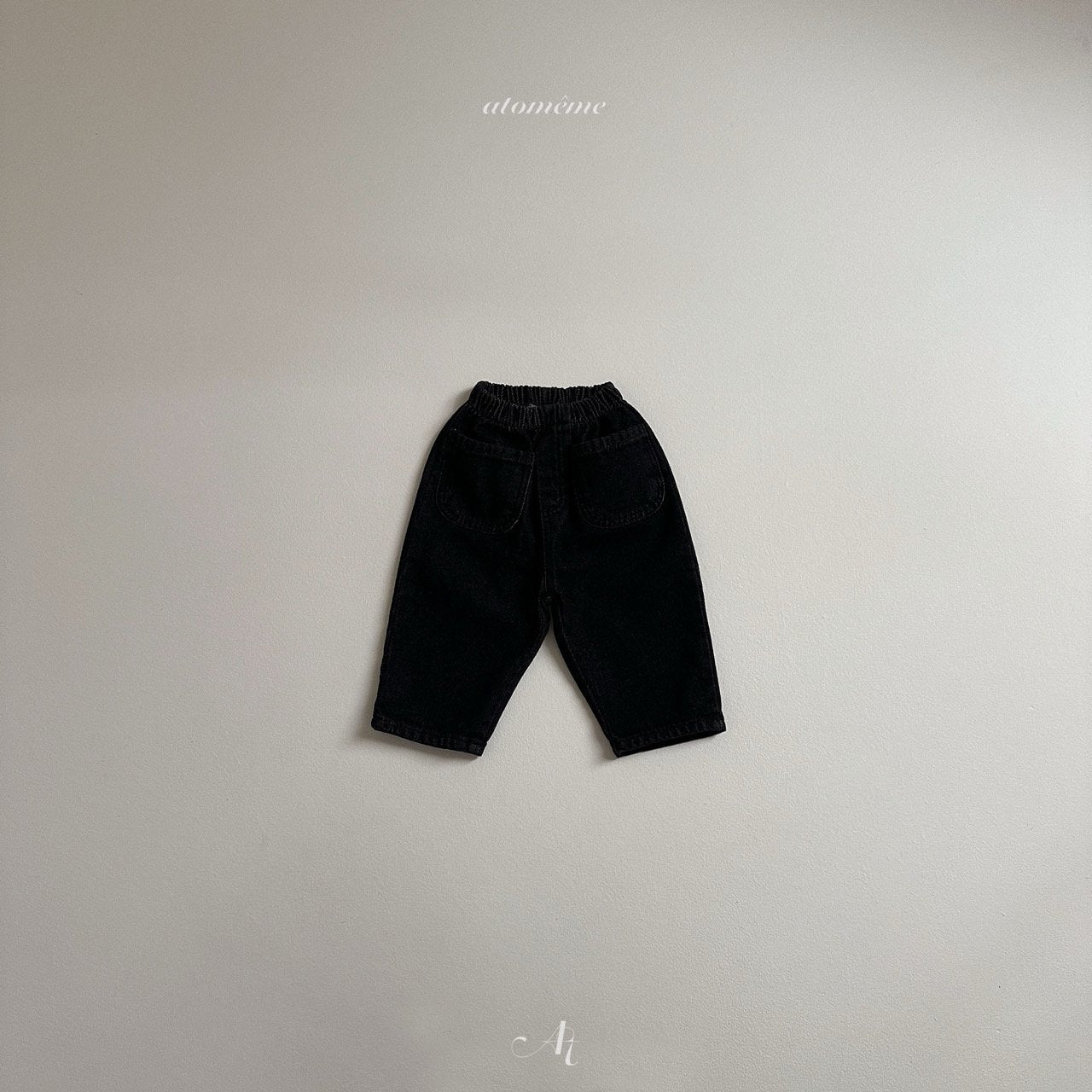 【韓国直送便】Pocket Denim Pants / 2color / 80-110 / atomeme 2024fw / ko243