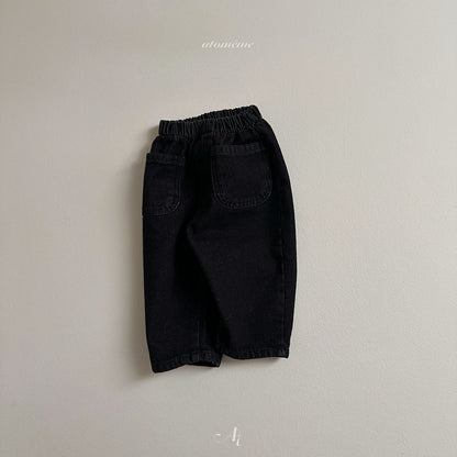 【韓国直送便】Pocket Denim Pants / 2color / 80-110 / atomeme 2024fw / ko243