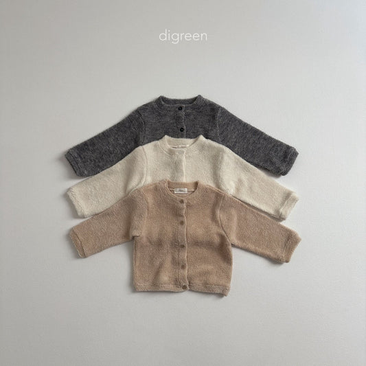 【韓国直送便】Pongsil Cardigan  / 90-130cm相当 /  digreen 2024fw / ko271