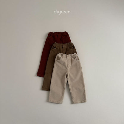 【韓国直送便】Redbean  Pants / 90-130cm相当 /  digreen 2024fw / ko272