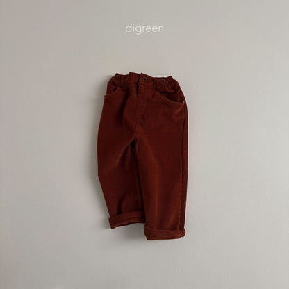 【韓国直送便】Redbean  Pants / 90-130cm相当 /  digreen 2024fw / ko272