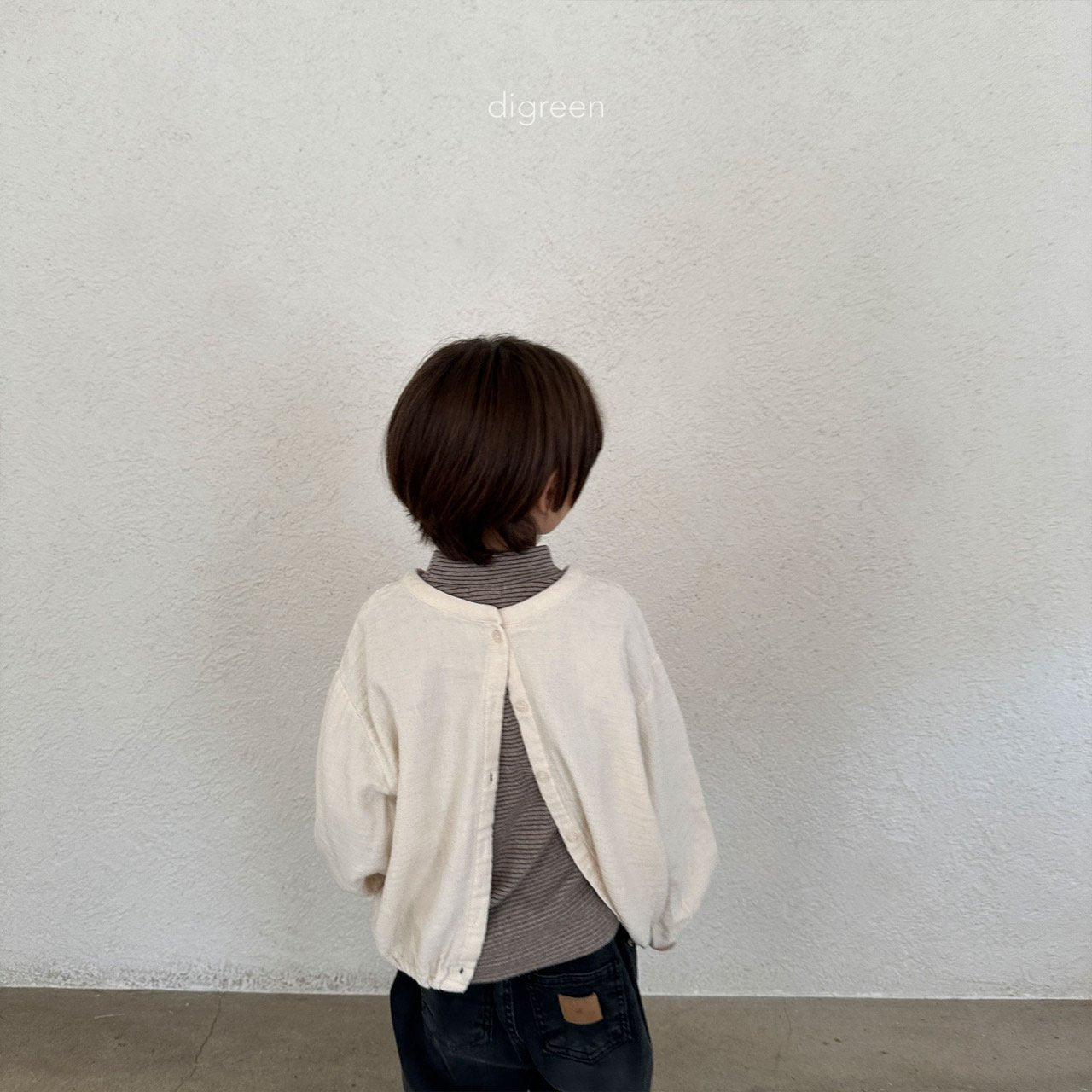 【韓国直送便】Fog Blouse  / 90-130cm相当 /  digreen 2024fw / ko282