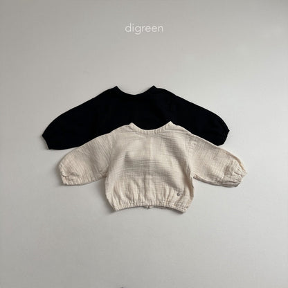 【韓国直送便】Fog Blouse  / 90-130cm相当 /  digreen 2024fw / ko282