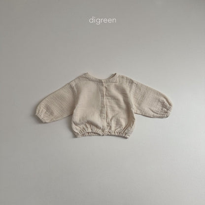 【韓国直送便】Fog Blouse  / 90-130cm相当 /  digreen 2024fw / ko282