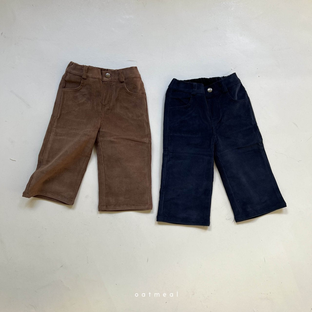 【韓国直送便】 Poi pants  / 80-120cm相当 /  oatmeal 2024fw / ko292