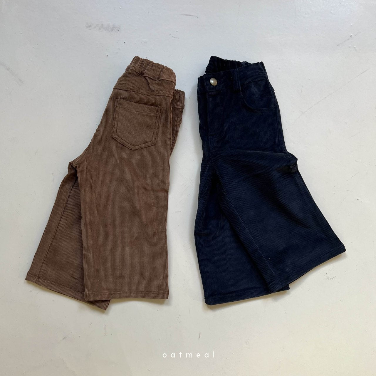 【韓国直送便】 Poi pants  / 80-120cm相当 /  oatmeal 2024fw / ko292