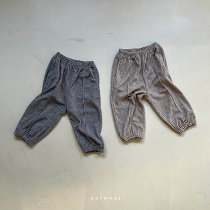 【韓国直送便】Jay Pintuck pants  / 80-120cm相当 /  oatmeal 2024fw / ko293