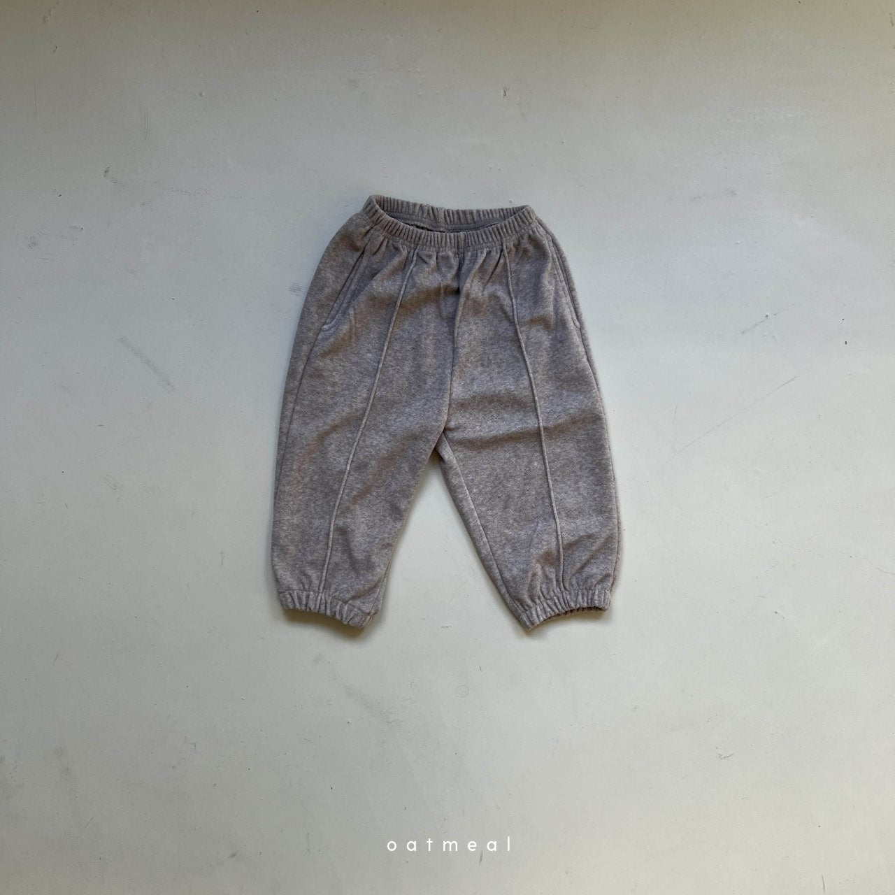 【韓国直送便】Jay Pintuck pants  / 80-120cm相当 /  oatmeal 2024fw / ko293