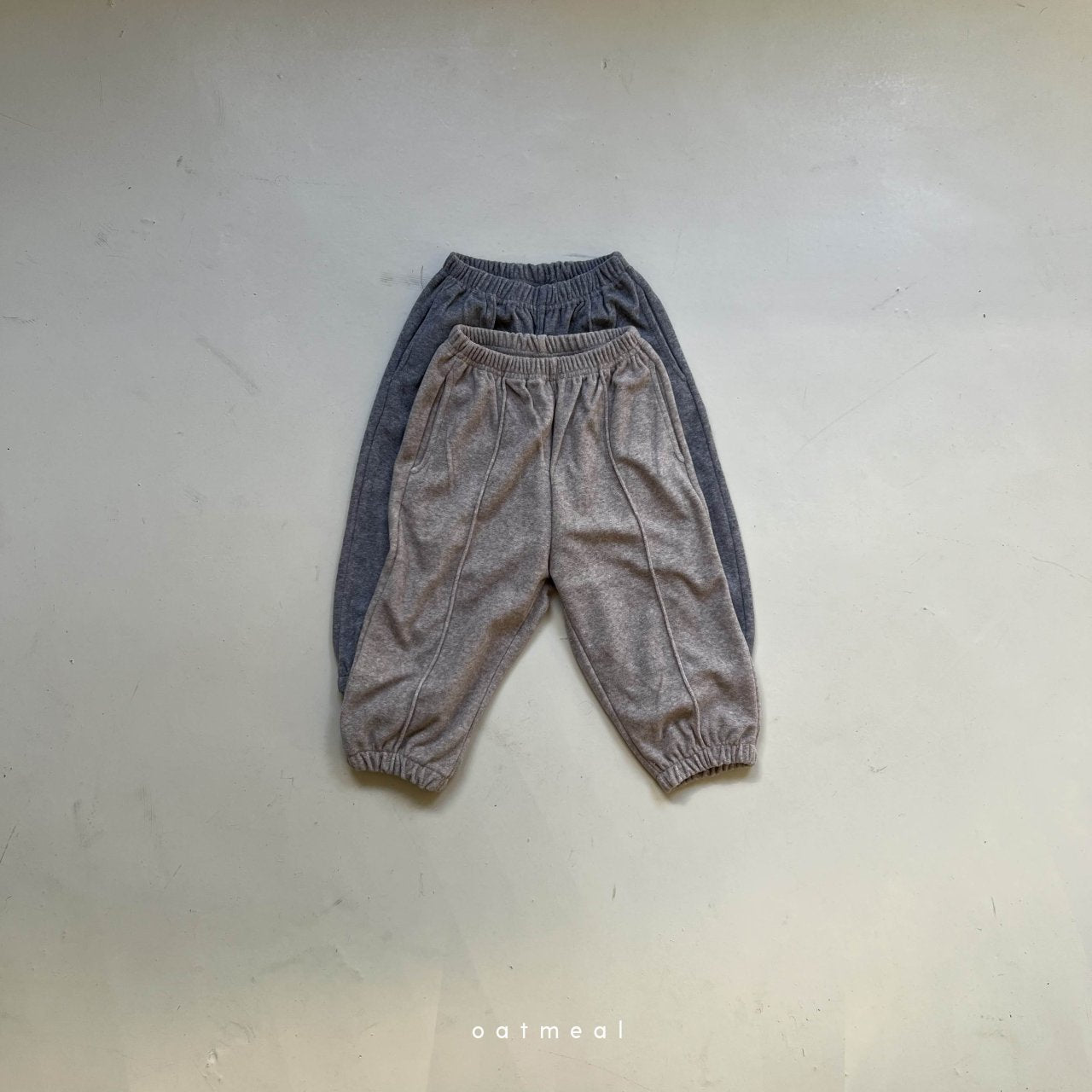 【韓国直送便】Jay Pintuck pants  / 80-120cm相当 /  oatmeal 2024fw / ko293