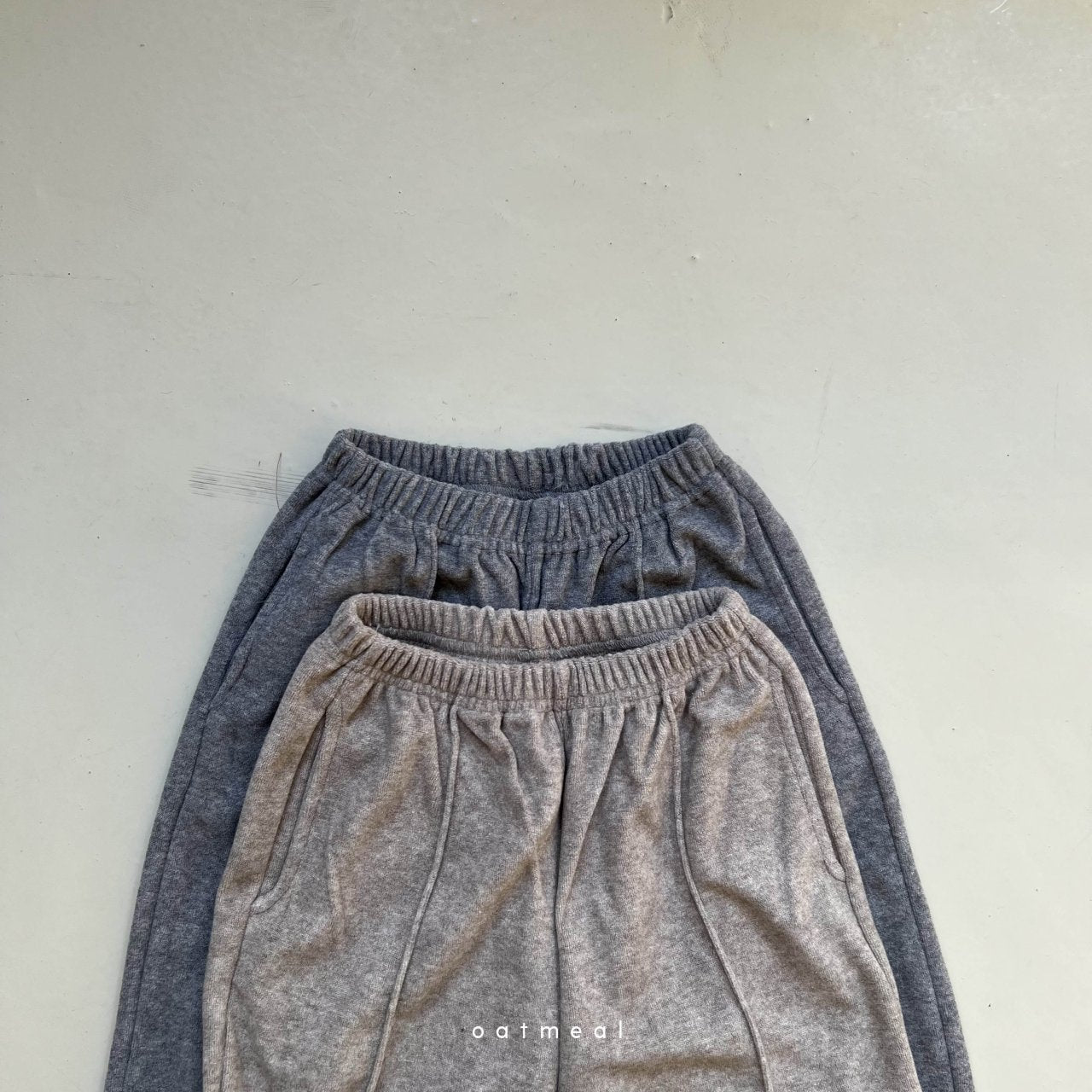 【韓国直送便】Jay Pintuck pants  / 80-120cm相当 /  oatmeal 2024fw / ko293