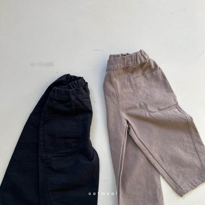 【韓国直送便】Day Peach pants / 80-120cm相当 /  oatmeal 2024fw / ko295