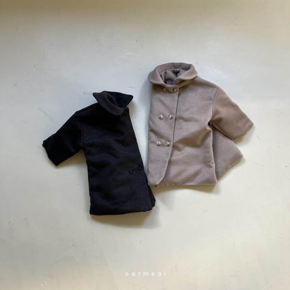 【韓国直送便】Louis double coat / 80-120cm相当 /  oatmeal 2024fw / ko303