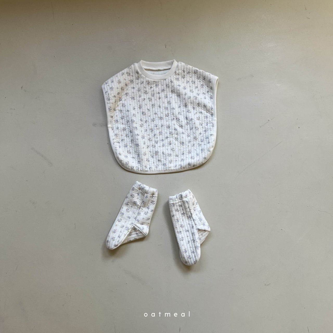 【韓国直送便】Beauty Bebe Vest Set / 80-120cm相当 /  oatmeal 2024fw / ko304