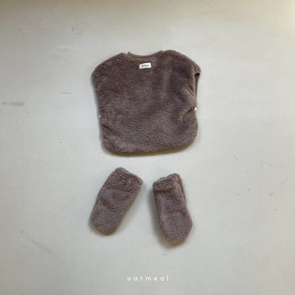 【韓国直送便】Bear Bebe Vest Set / 80-120cm相当 /  oatmeal 2024fw / ko305