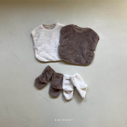 【韓国直送便】Bear Bebe Vest Set / 80-120cm相当 /  oatmeal 2024fw / ko305