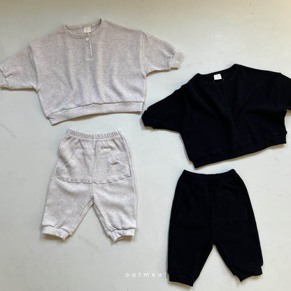 【韓国直送便】Baby | Shopper Bebe Bloomer Set / 70-80cm相当 /  oatmeal 2024fw / ko306