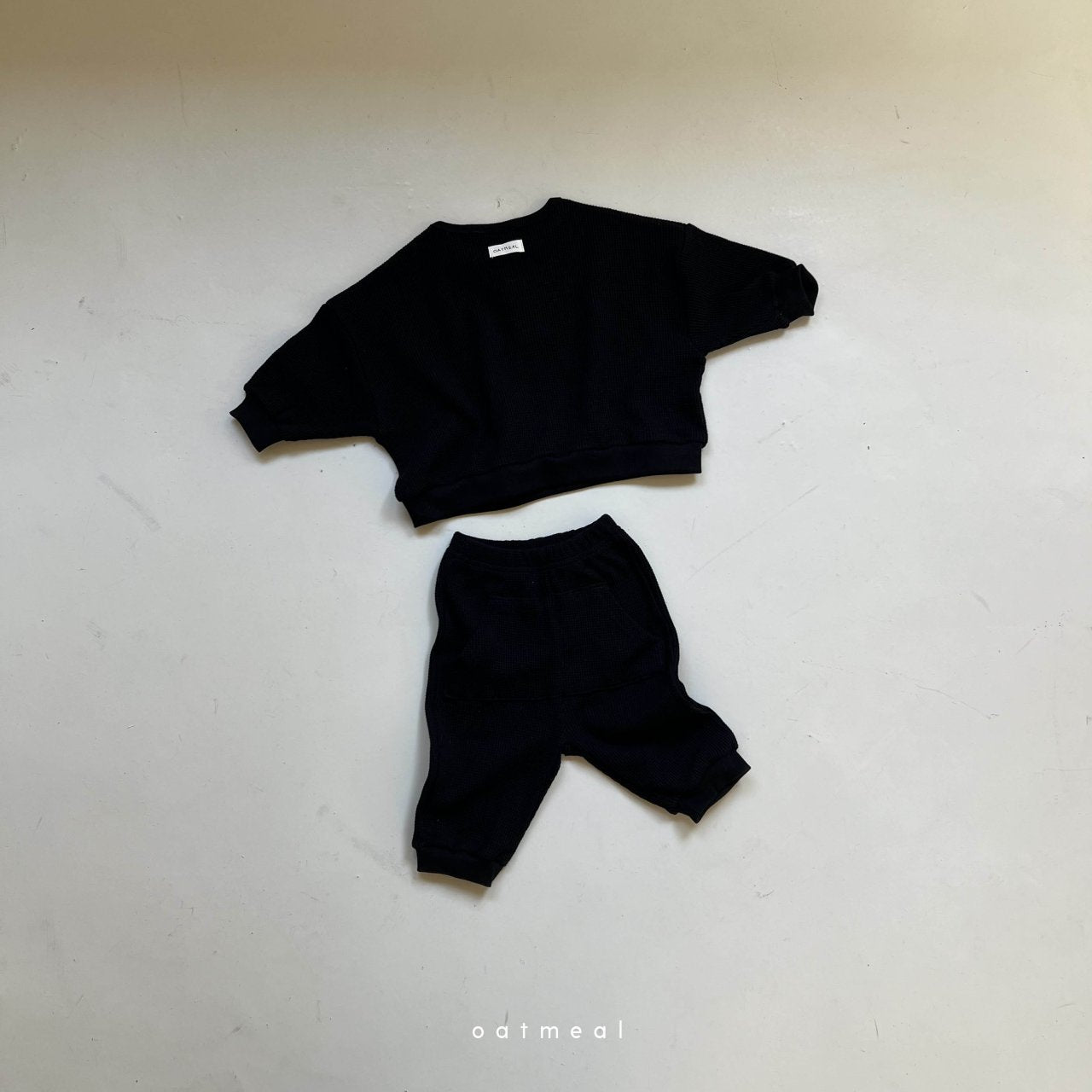 【韓国直送便】Baby | Shopper Bebe Bloomer Set / 70-80cm相当 /  oatmeal 2024fw / ko306