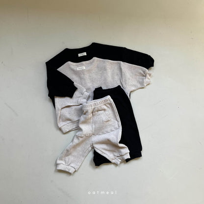 【韓国直送便】Baby | Shopper Bebe Bloomer Set / 70-80cm相当 /  oatmeal 2024fw / ko306