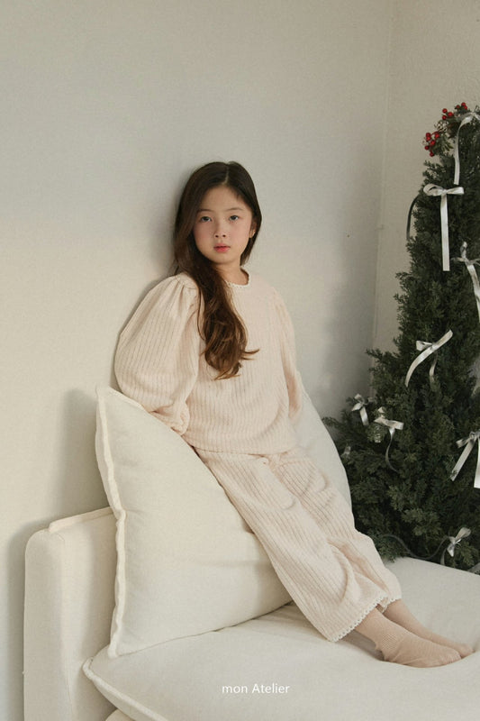 【韓国直送便】very warm set / 90-130cm相当 /  mon atelier  2024winter / ko319