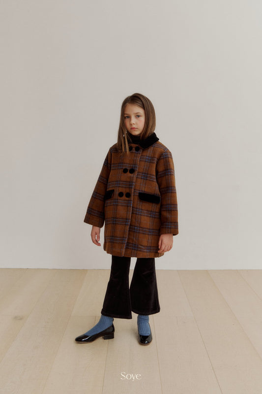 【韓国直送便】Jackie coat / 2color / 80-120cm相当 / soye kids 2024winter / ko332