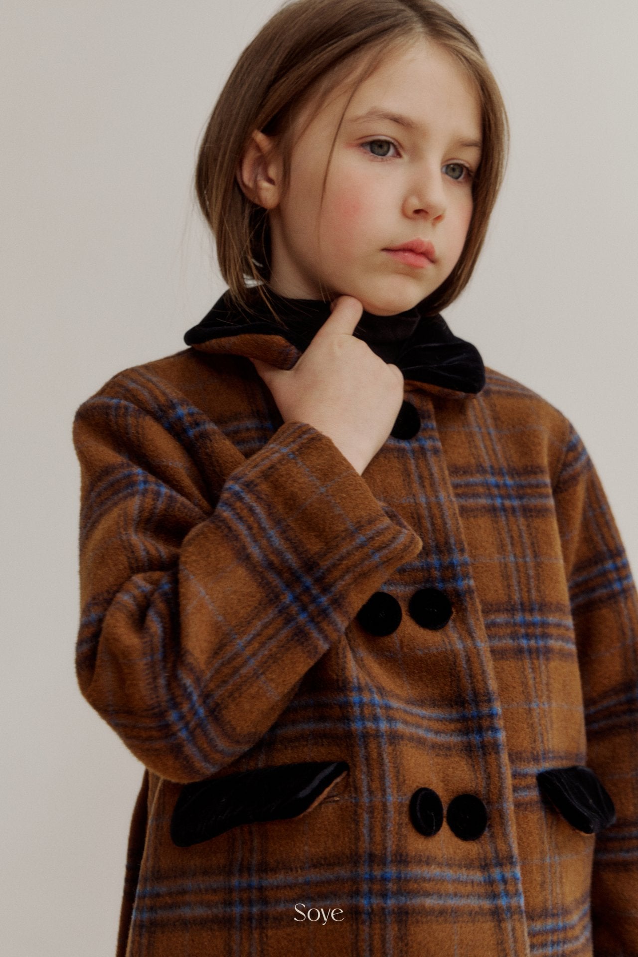 【韓国直送便】Jackie coat / 2color / 80-120cm相当 / soye kids 2024winter / ko332