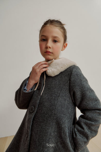 【韓国直送便】Full coat / 2color / 80-120cm相当 / soye kids 2024winter / ko336