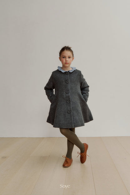 【韓国直送便】Full coat / 2color / 80-120cm相当 / soye kids 2024winter / ko336