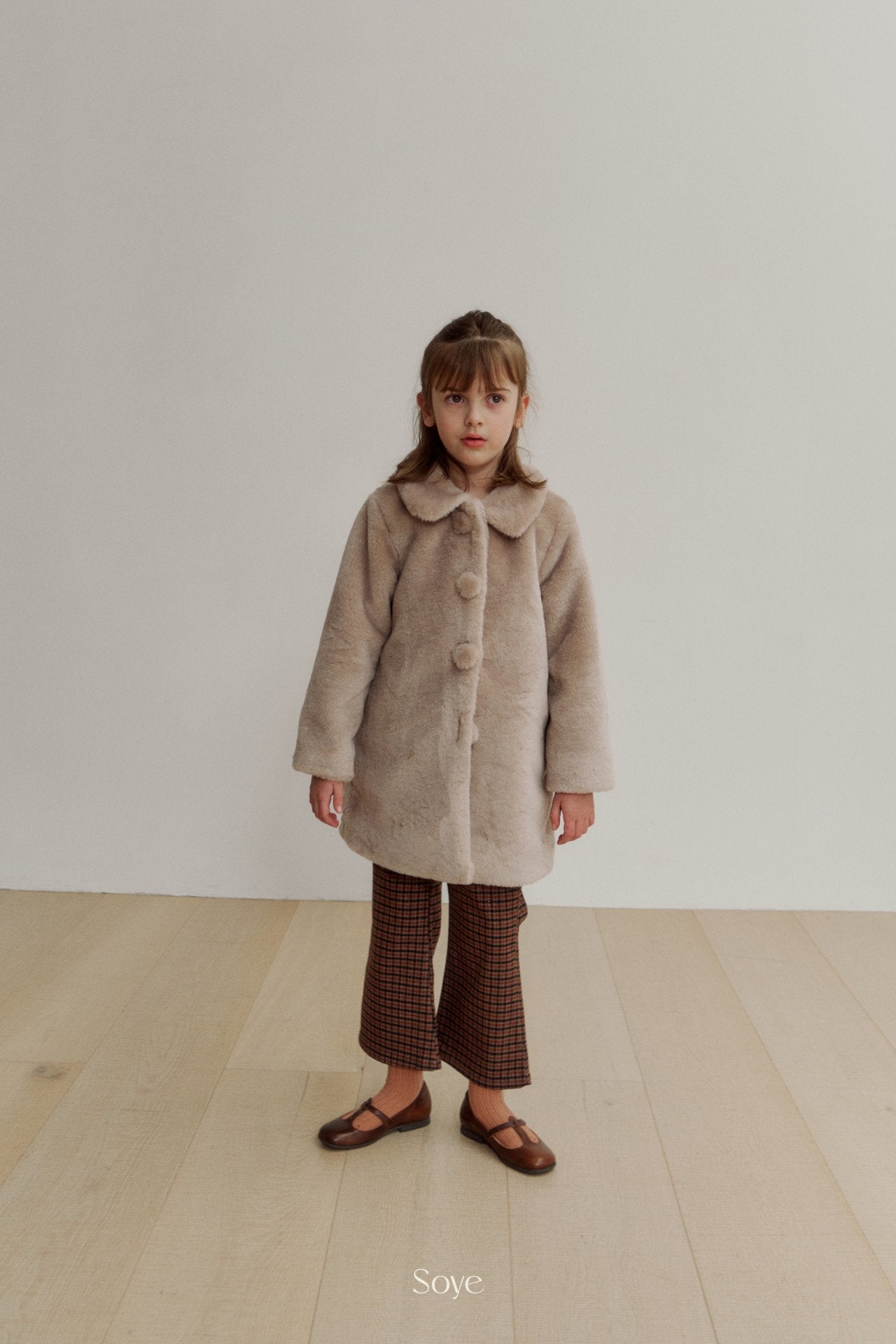 【韓国直送便】Bear coat / 80-120cm相当 / soye kids 2024winter / ko337