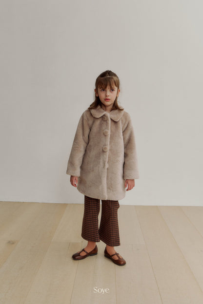 【韓国直送便】Bear coat / 80-120cm相当 / soye kids 2024winter / ko337