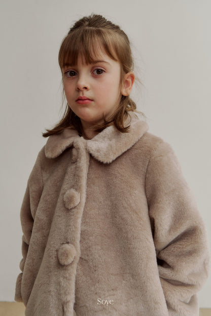 【韓国直送便】Bear coat / 80-120cm相当 / soye kids 2024winter / ko337