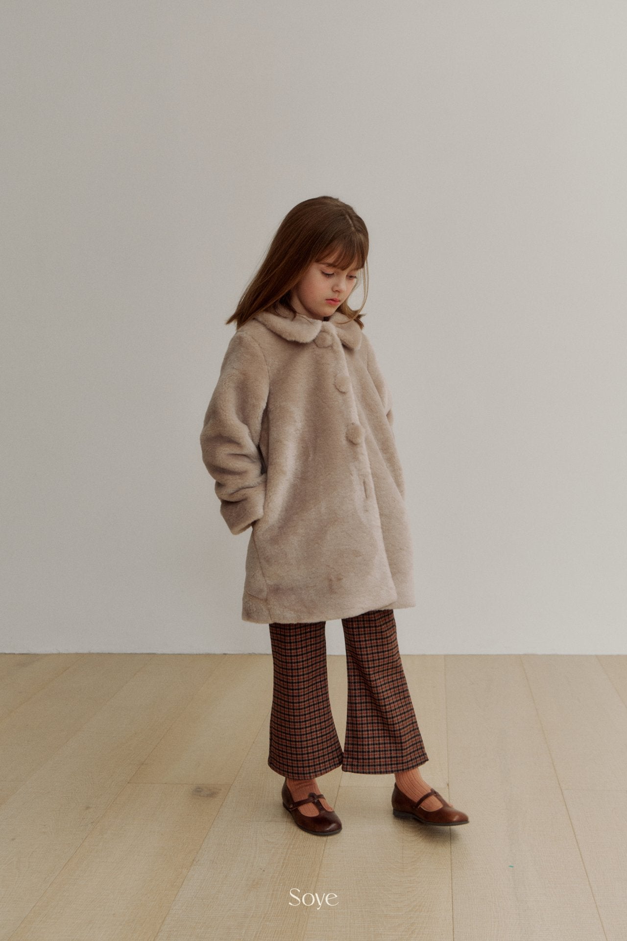 【韓国直送便】Bear coat / 80-120cm相当 / soye kids 2024winter / ko337