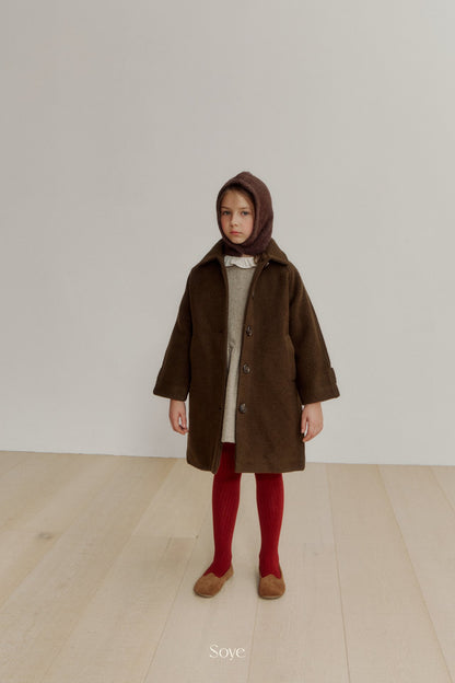 【韓国直送便】 Soy coat / 2color / 80-120cm相当 / soye kids 2024winter / ko338