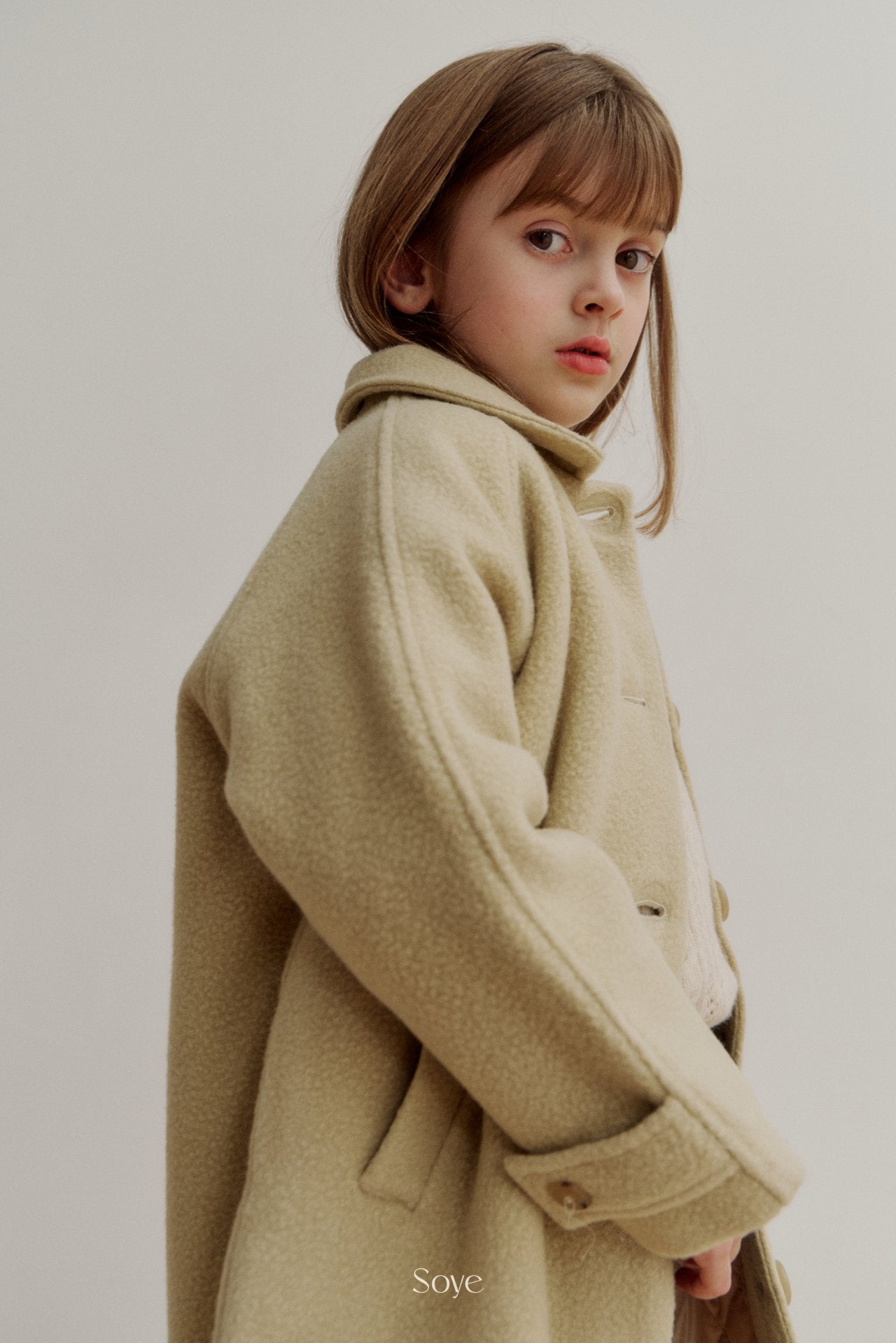 【韓国直送便】 Soy coat / 2color / 80-120cm相当 / soye kids 2024winter / ko338