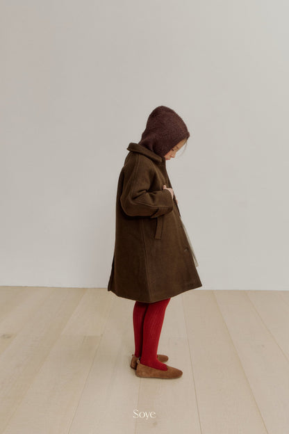 【韓国直送便】 Soy coat / 2color / 80-120cm相当 / soye kids 2024winter / ko338