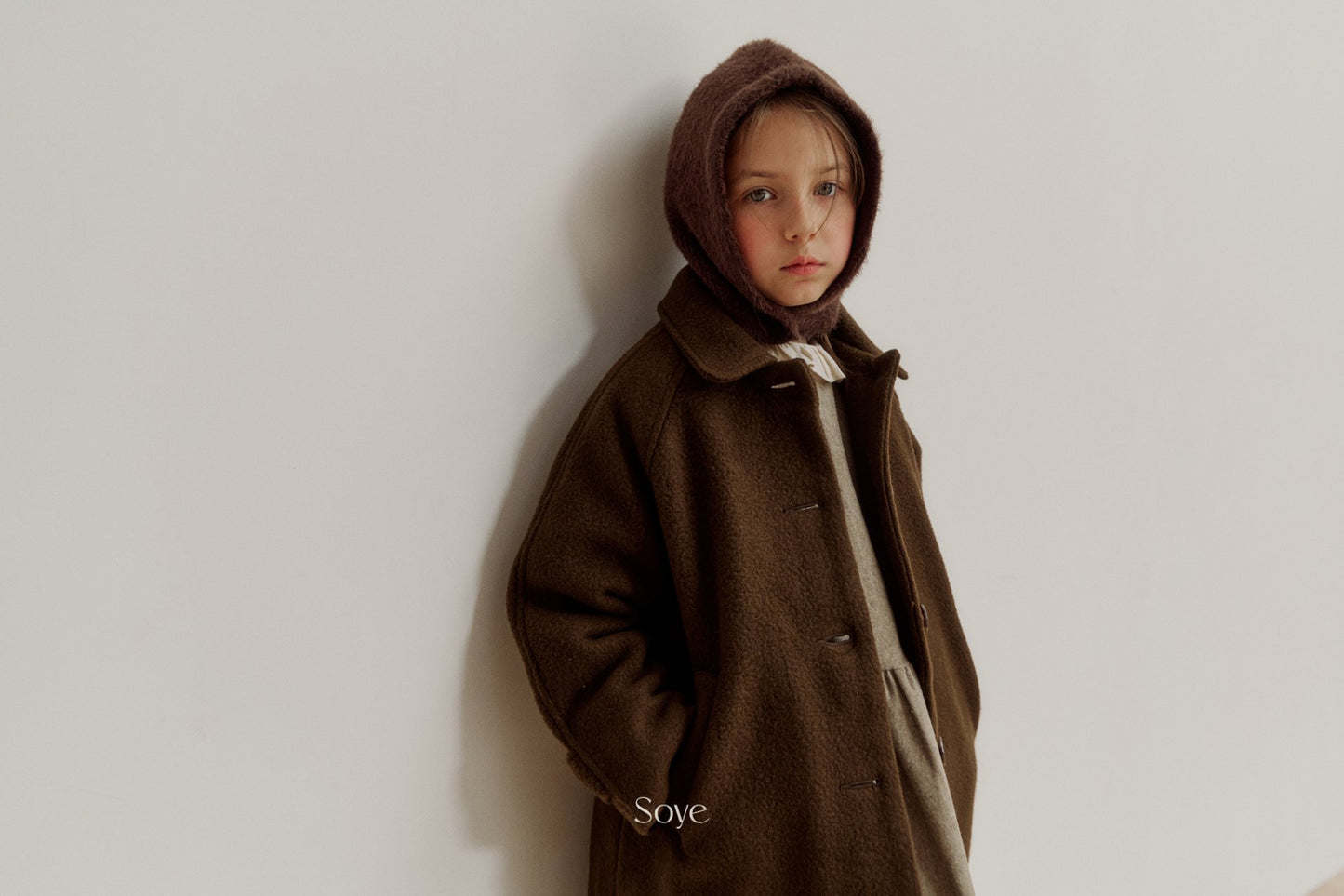 【韓国直送便】 Soy coat / 2color / 80-120cm相当 / soye kids 2024winter / ko338