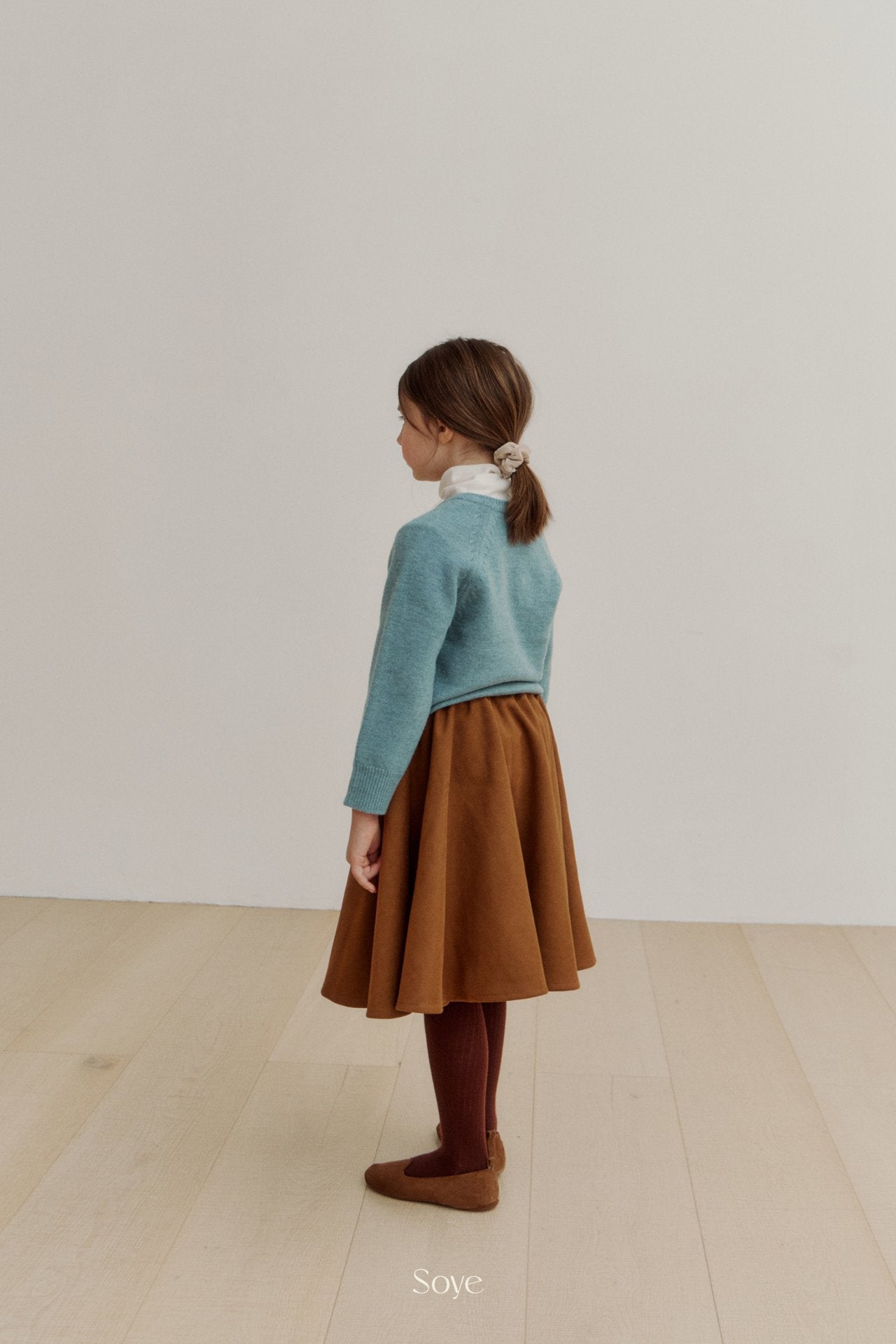 【韓国直送便】Pebble Skirt  / 80-120cm相当 / soye kids 2024winter / ko341