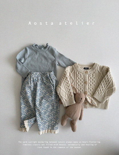 【韓国直送便】Baby & Kids Knit Cardigan/ 韓国子供服 AOSTA 2025春夏 / ko423