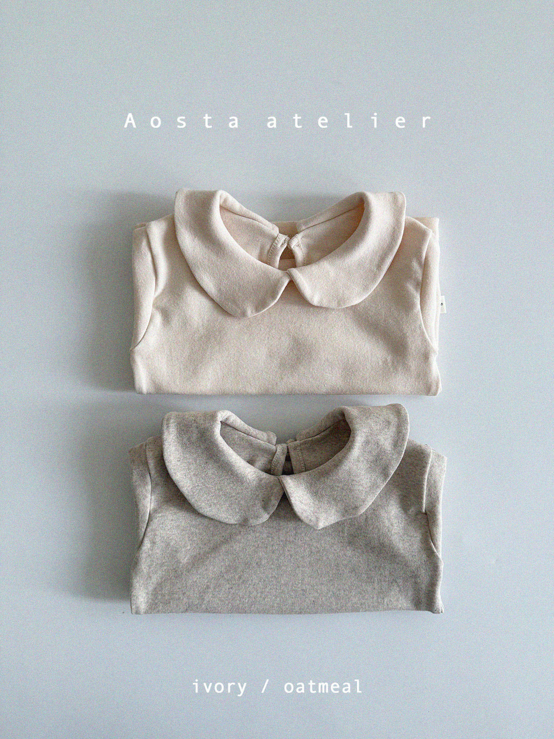 【韓国直送便】Baby & Kids Round collor Tops / 韓国子供服 AOSTA 2025春夏 / ko426