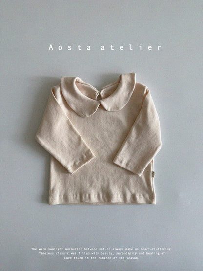 【韓国直送便】Baby & Kids Round collor Tops / 韓国子供服 AOSTA 2025春夏 / ko426