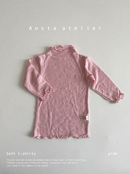 【韓国直送便】Baby & Kids soft T-shirt  / 韓国子供服 AOSTA 2025春夏 / ko429