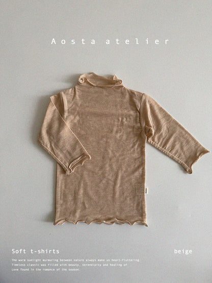 【韓国直送便】Baby & Kids soft T-shirt  / 韓国子供服 AOSTA 2025春夏 / ko429