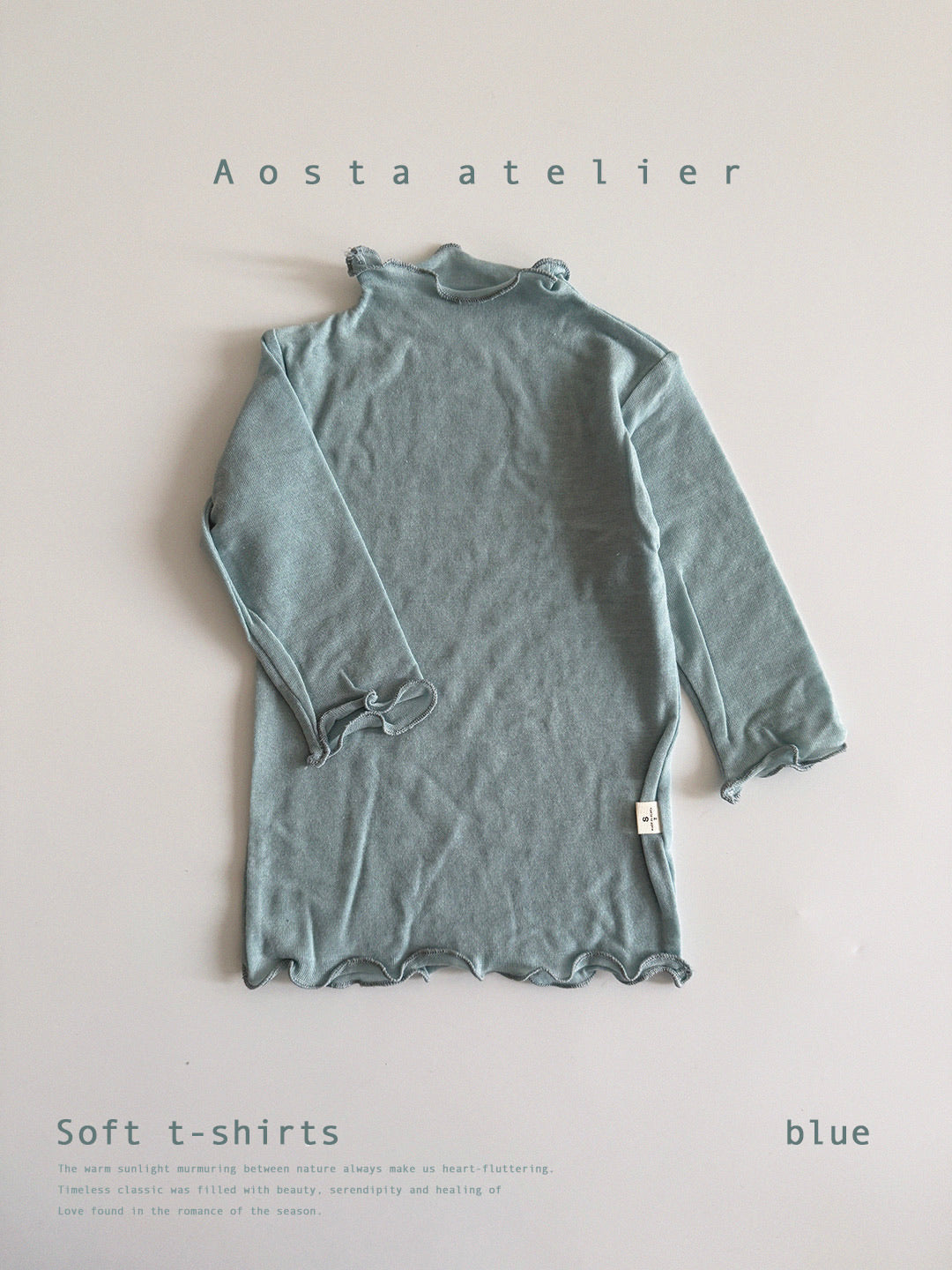 【韓国直送便】Baby & Kids soft T-shirt  / 韓国子供服 AOSTA 2025春夏 / ko429