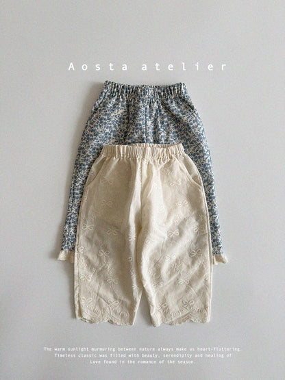 【韓国直送便】Baby & Kids Vivi pants / 韓国子供服 AOSTA 2025春夏 / ko431