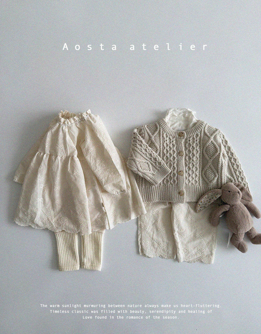 【韓国直送便】Baby & Kids Vivi dress / 韓国子供服 AOSTA 2025春夏 / ko432