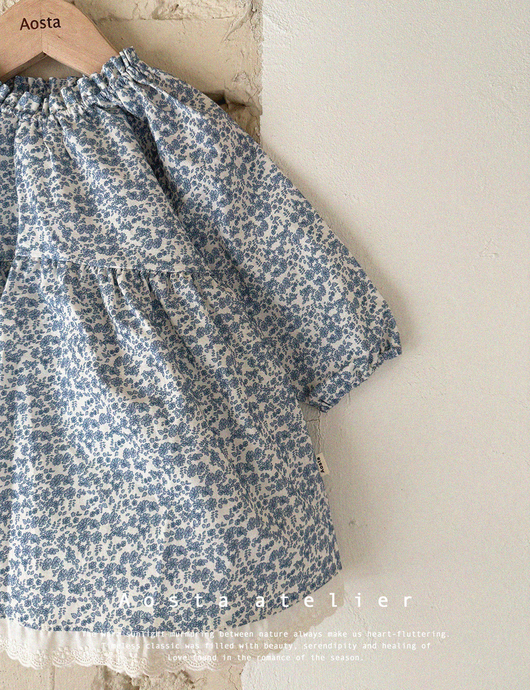 【韓国直送便】Baby & Kids Vivi dress / 韓国子供服 AOSTA 2025春夏 / ko432