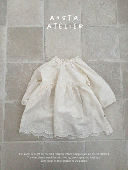 【韓国直送便】Baby & Kids Vivi dress / 韓国子供服 AOSTA 2025春夏 / ko432