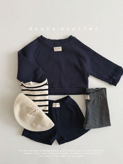 【韓国直送便】Baby & Kids Signature T-shirt / 韓国子供服 AOSTA 2025春夏 / ko433