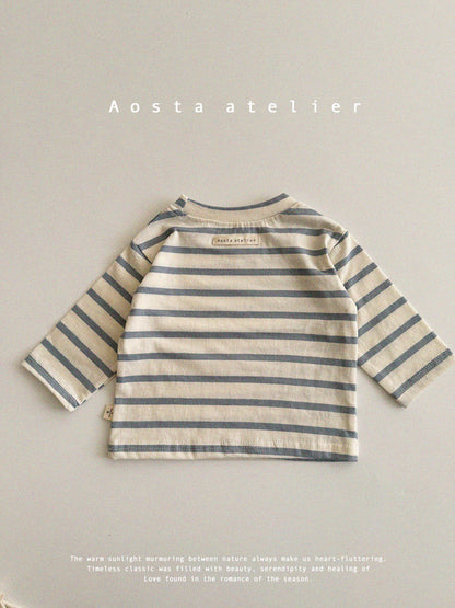 【韓国直送便】Baby & Kids Signature T-shirt / 韓国子供服 AOSTA 2025春夏 / ko433